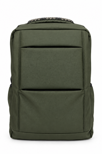 Multi-Use Laptop & Travel Backpack – Olive Green