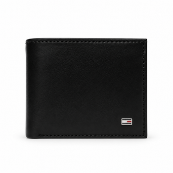Premium Classic Black Bifold Wallet
