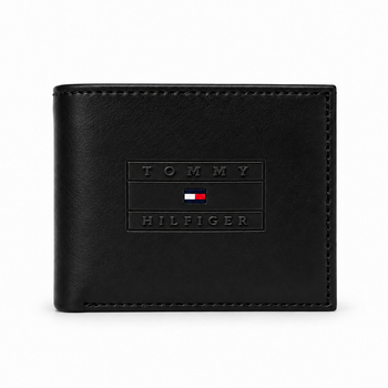 Premium Minimal Black Bifold Wallet