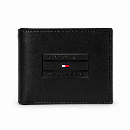 Minimalist Bifold Wallet – Black