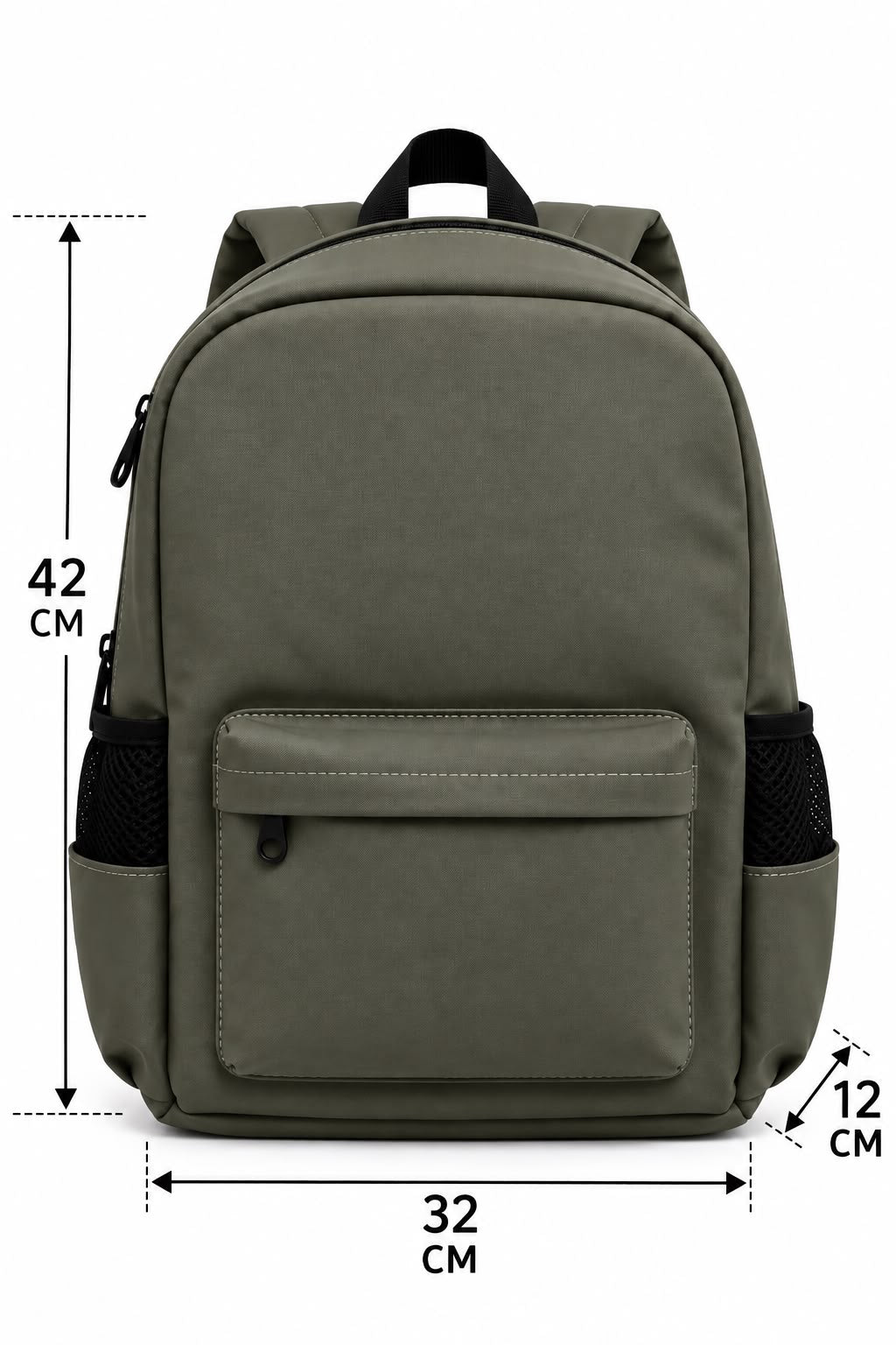 Classic Everyday Backpack – Olive Green